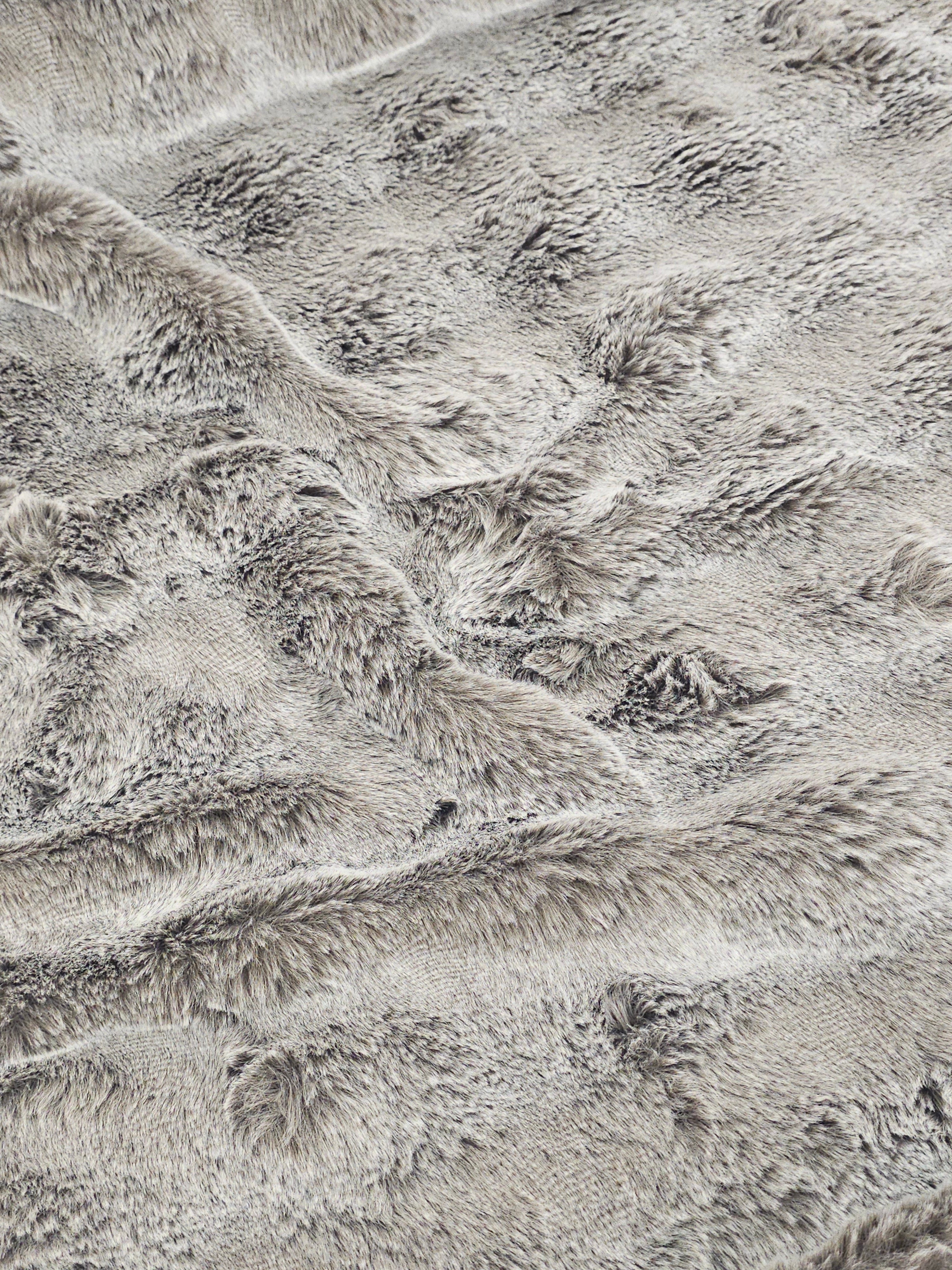 Embossed Faux Fur Fabric
