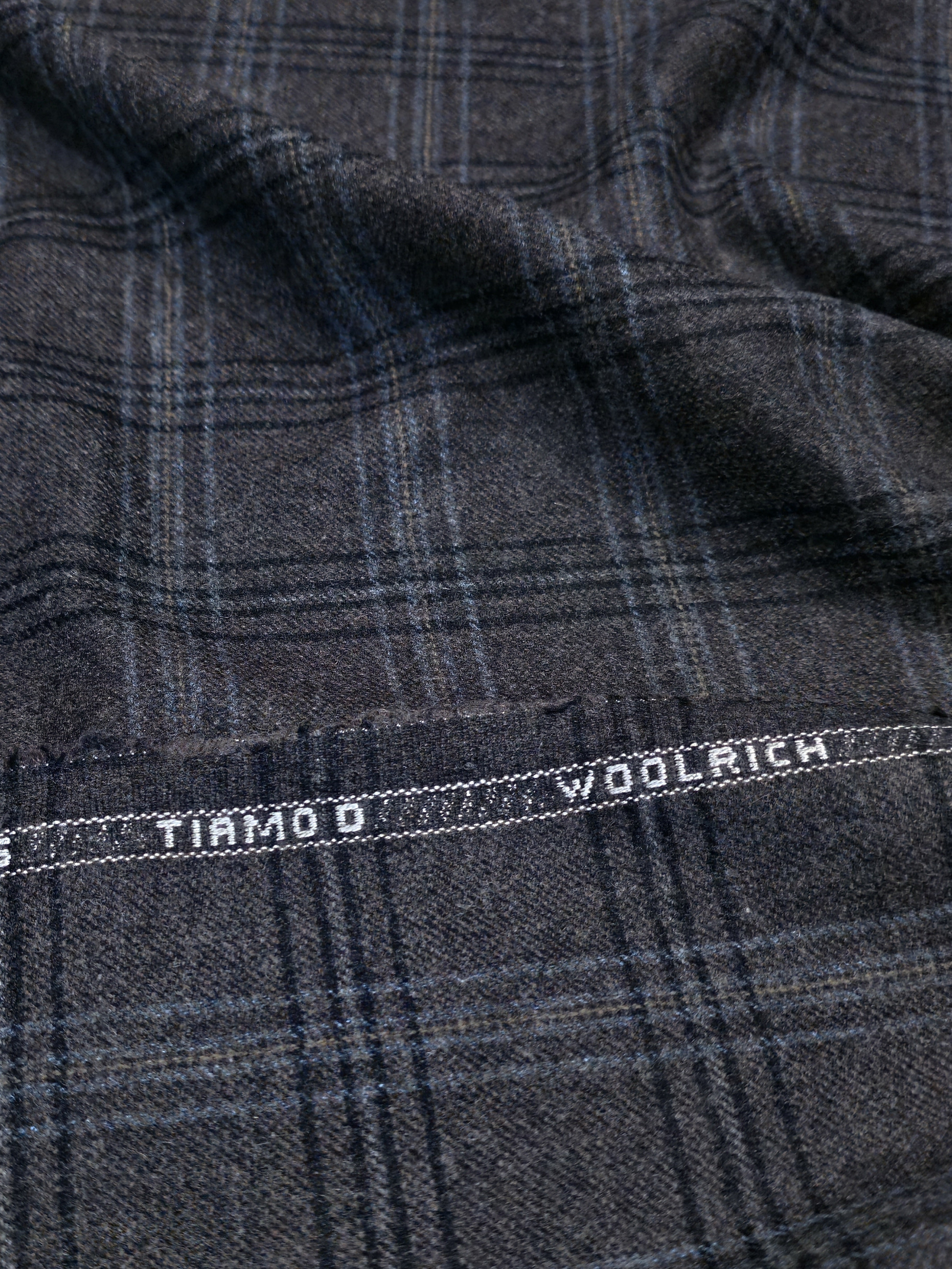 Ipekiş Plaid Wool Fabric