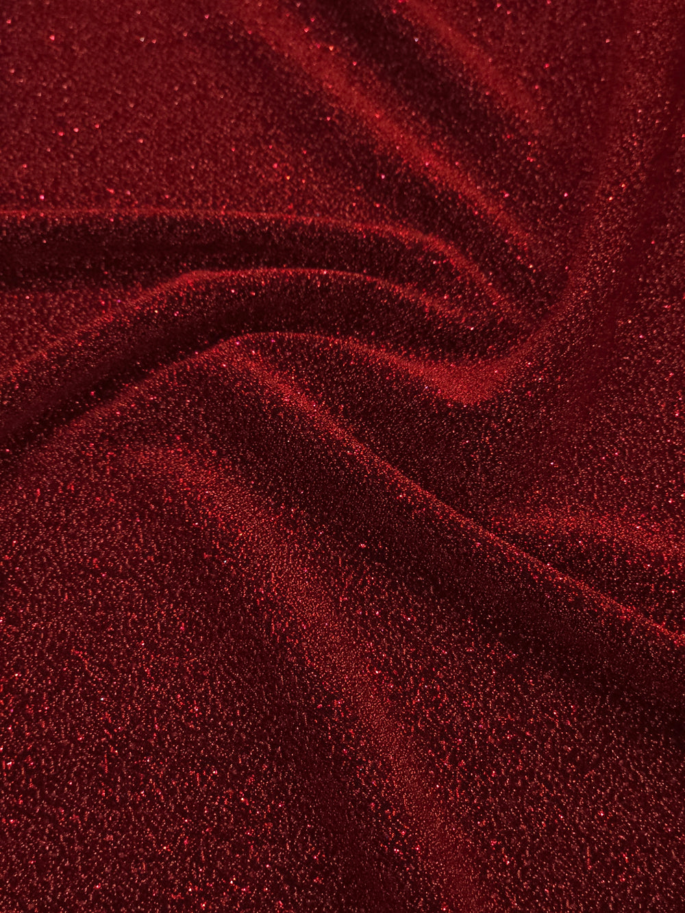 Glittery Metallic Knitted Fabric