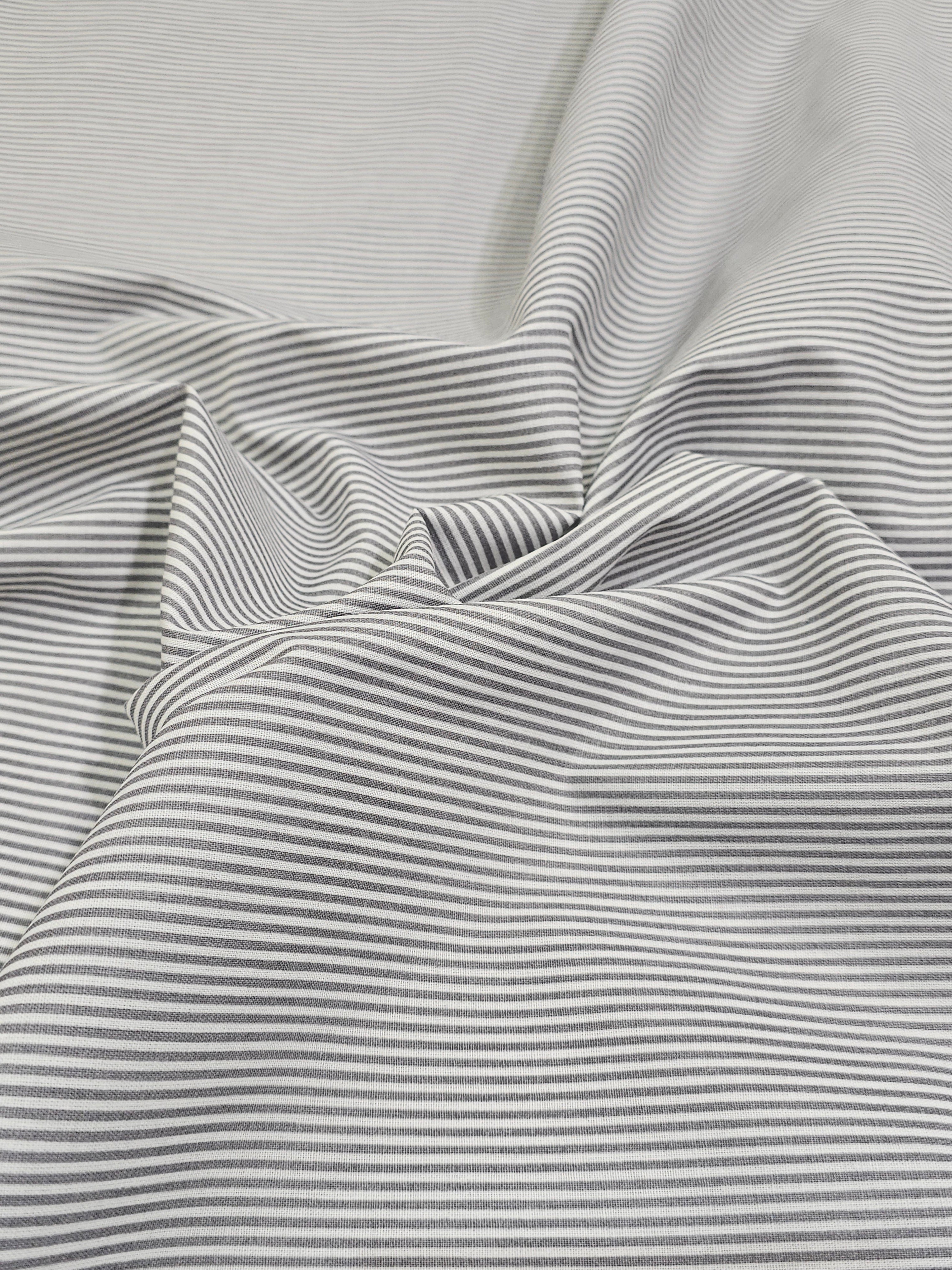 Striped Poplin