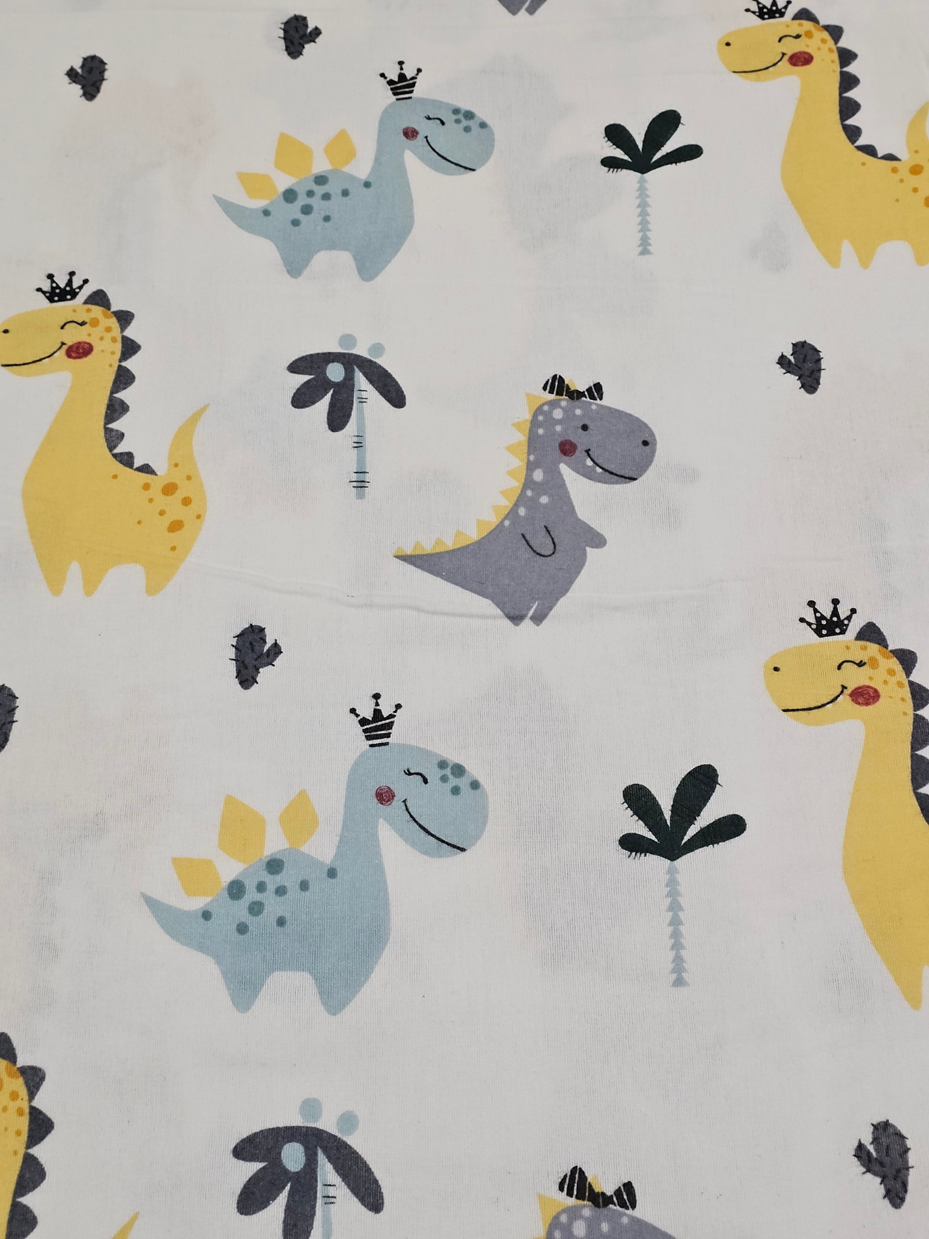 Dinosaur Patterned Flannel