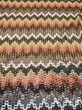 Missoni Kumaş – Geometrik Desenli, Renkli, Esnek, Bluzluk, Elbiselik | Çerçiler Kumaş