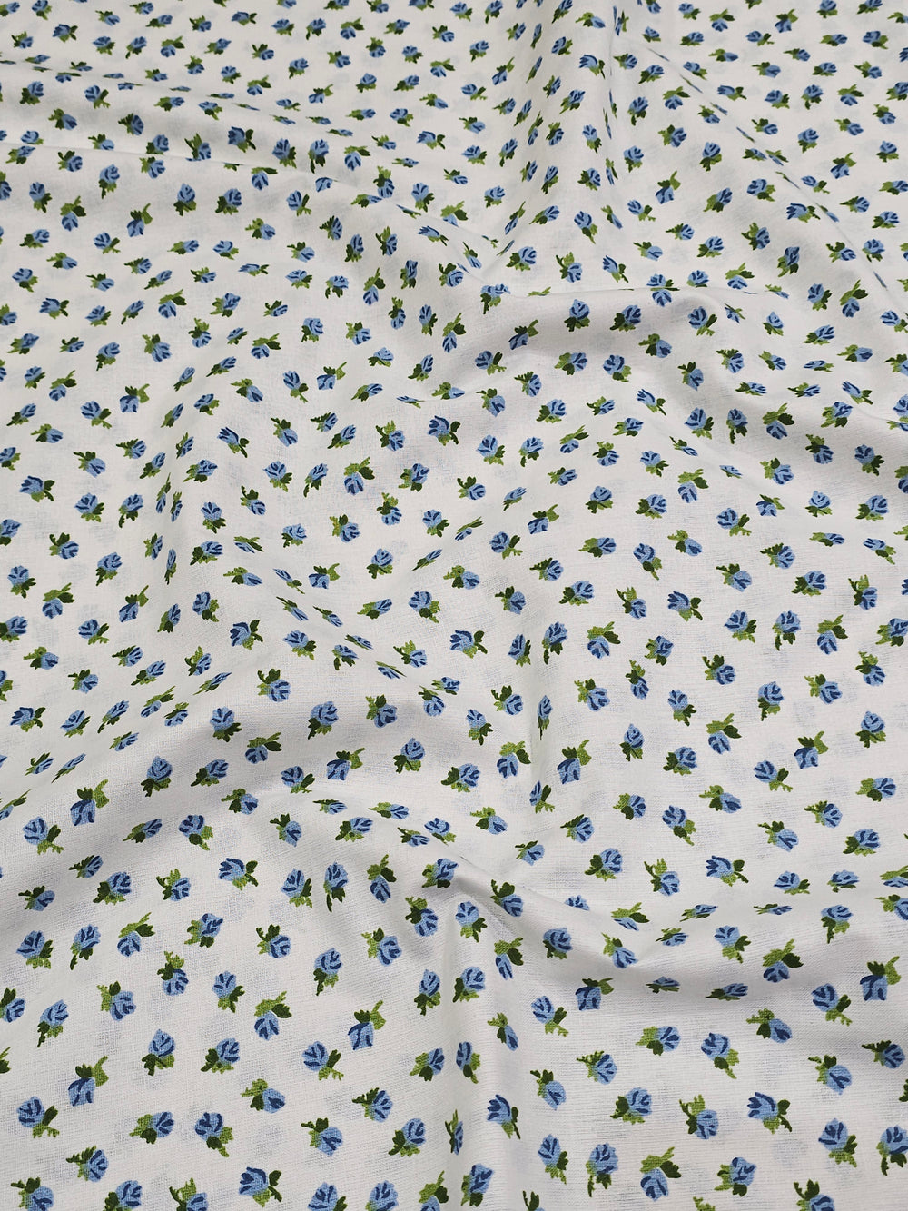Poplin Kumaş – Çiçek Desenli, Hafif, Pürüzsüz, Eteklik, Elbiselik | Çerçiler Kumaş