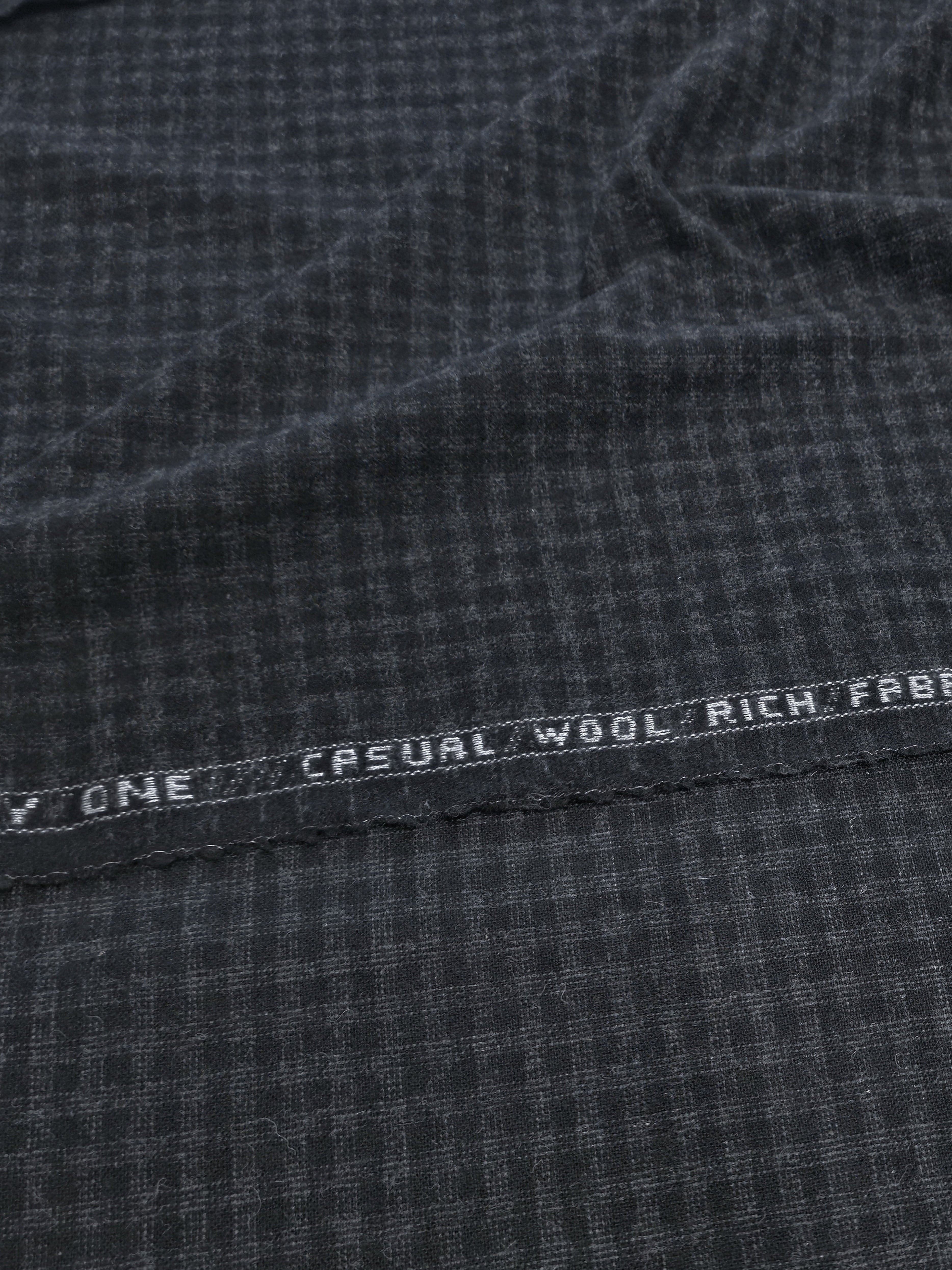 Ipekiş Plaid Wool Fabric