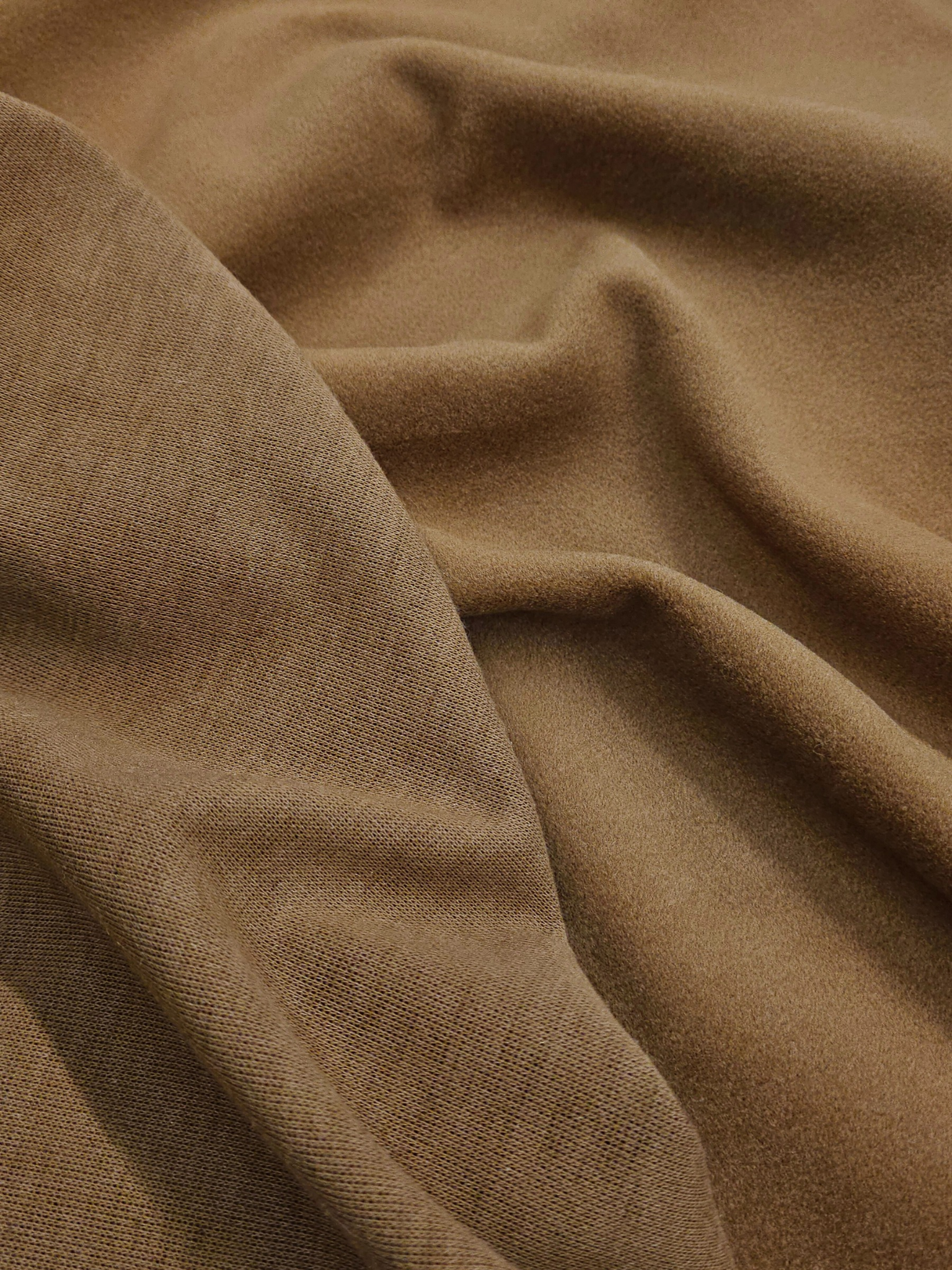 Double-Sided Knitted Cashmere Fabric