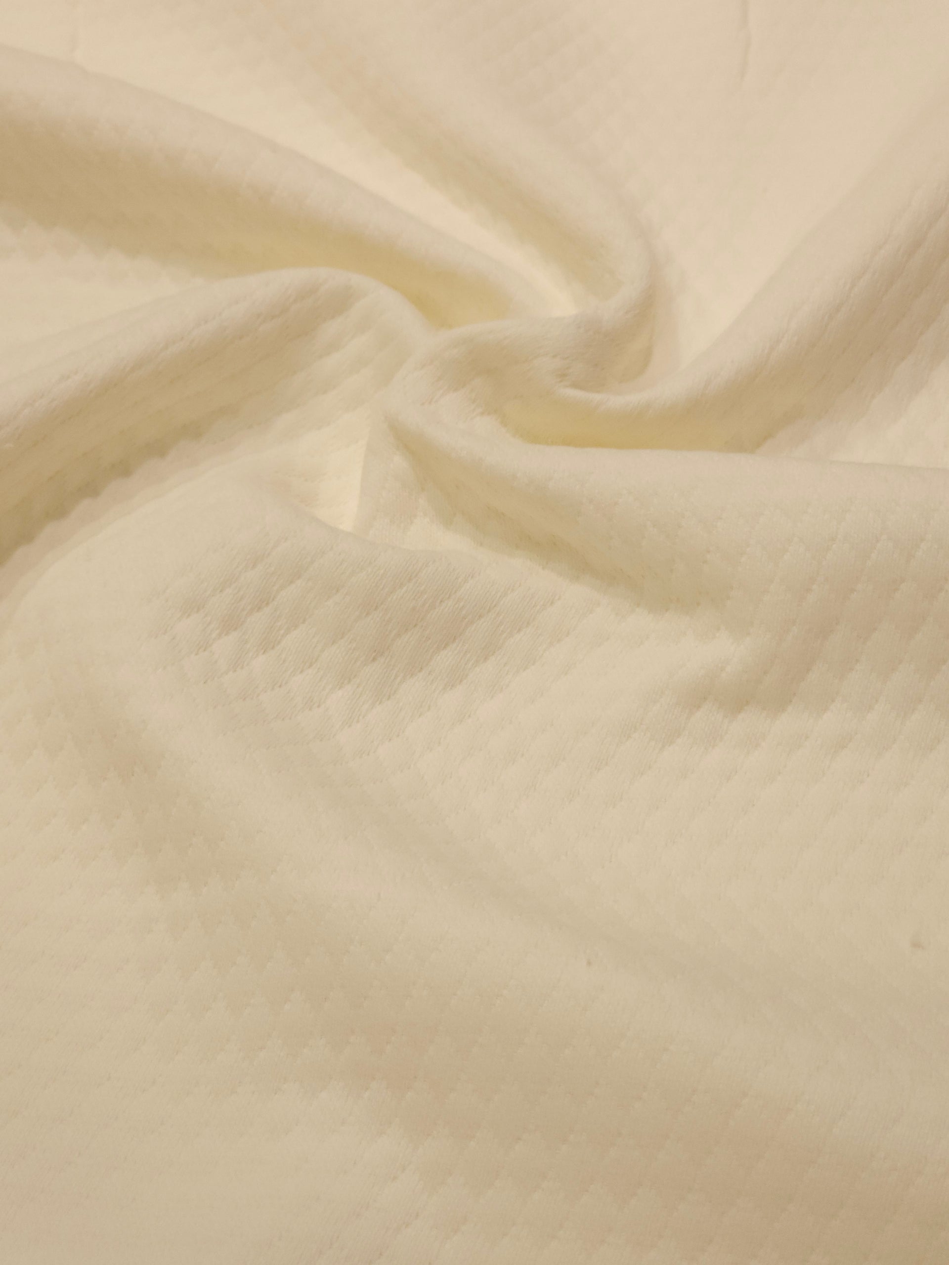 Cotton Seersucker Fabric with Baklava Pattern