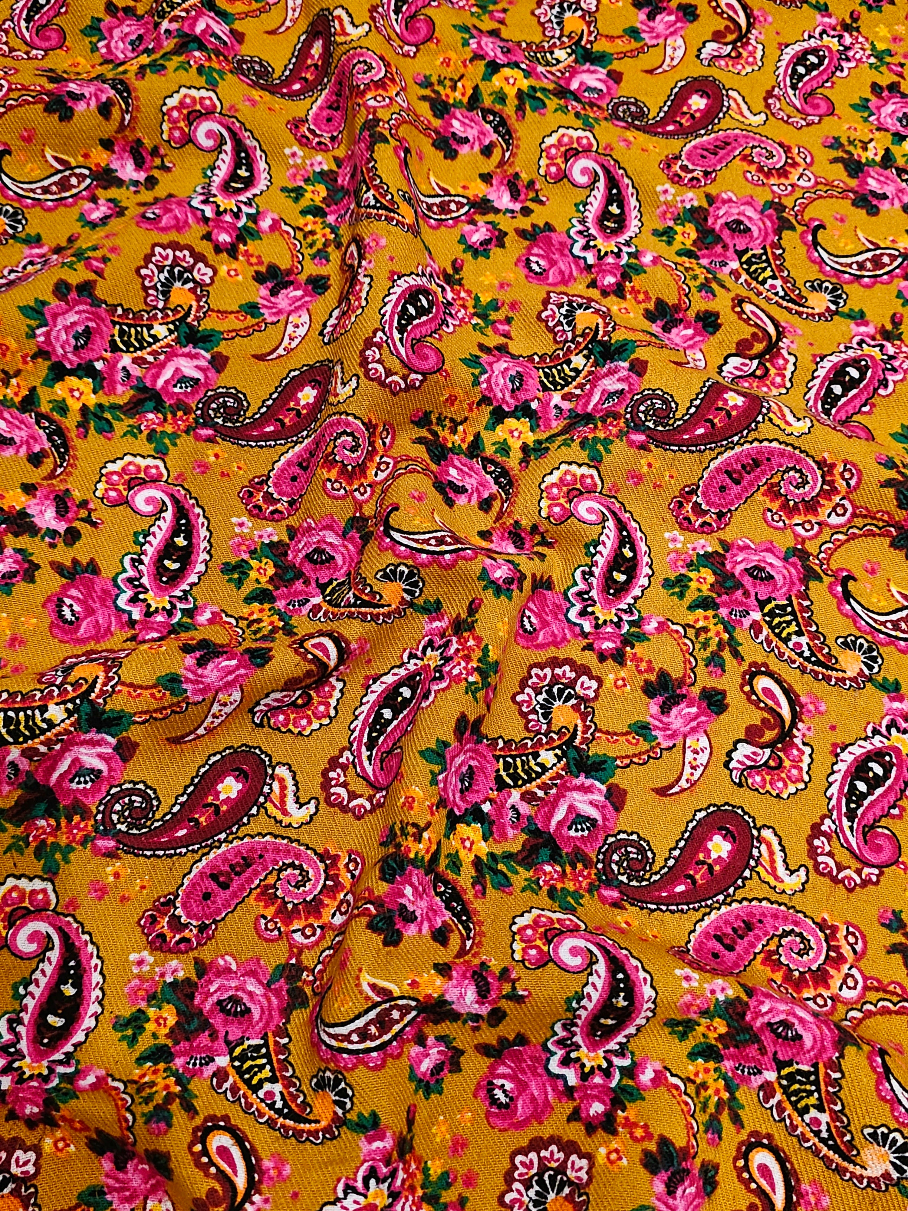 Shawl Patterned Flannel