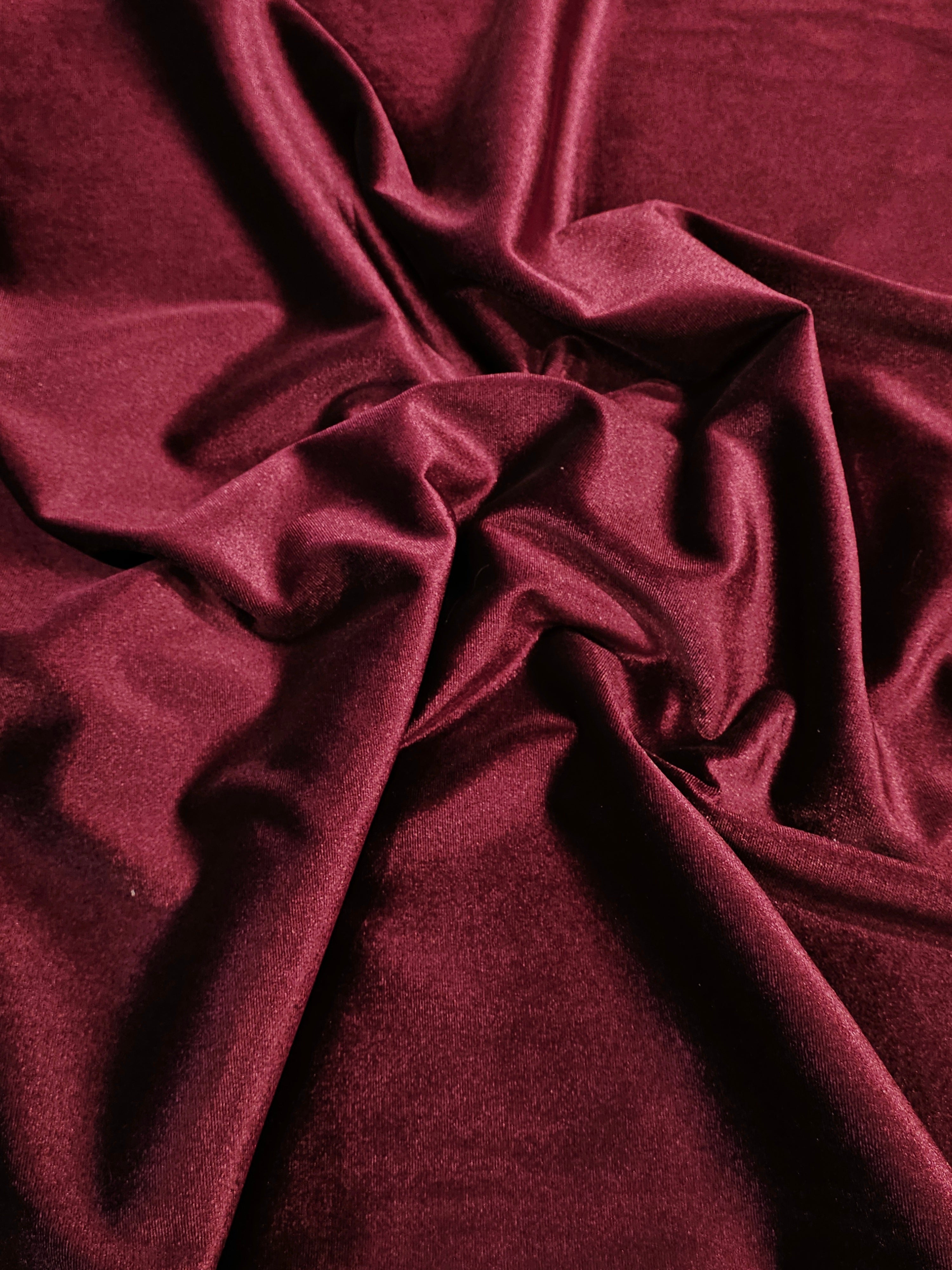 Velvet with Interlining