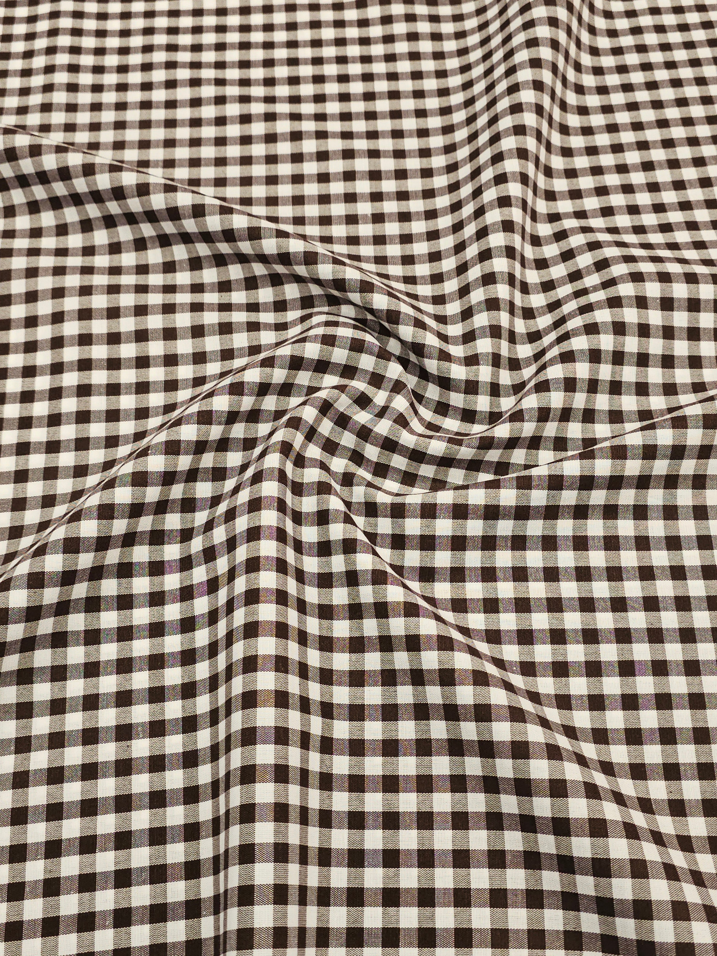 Checked Shirt Fabric