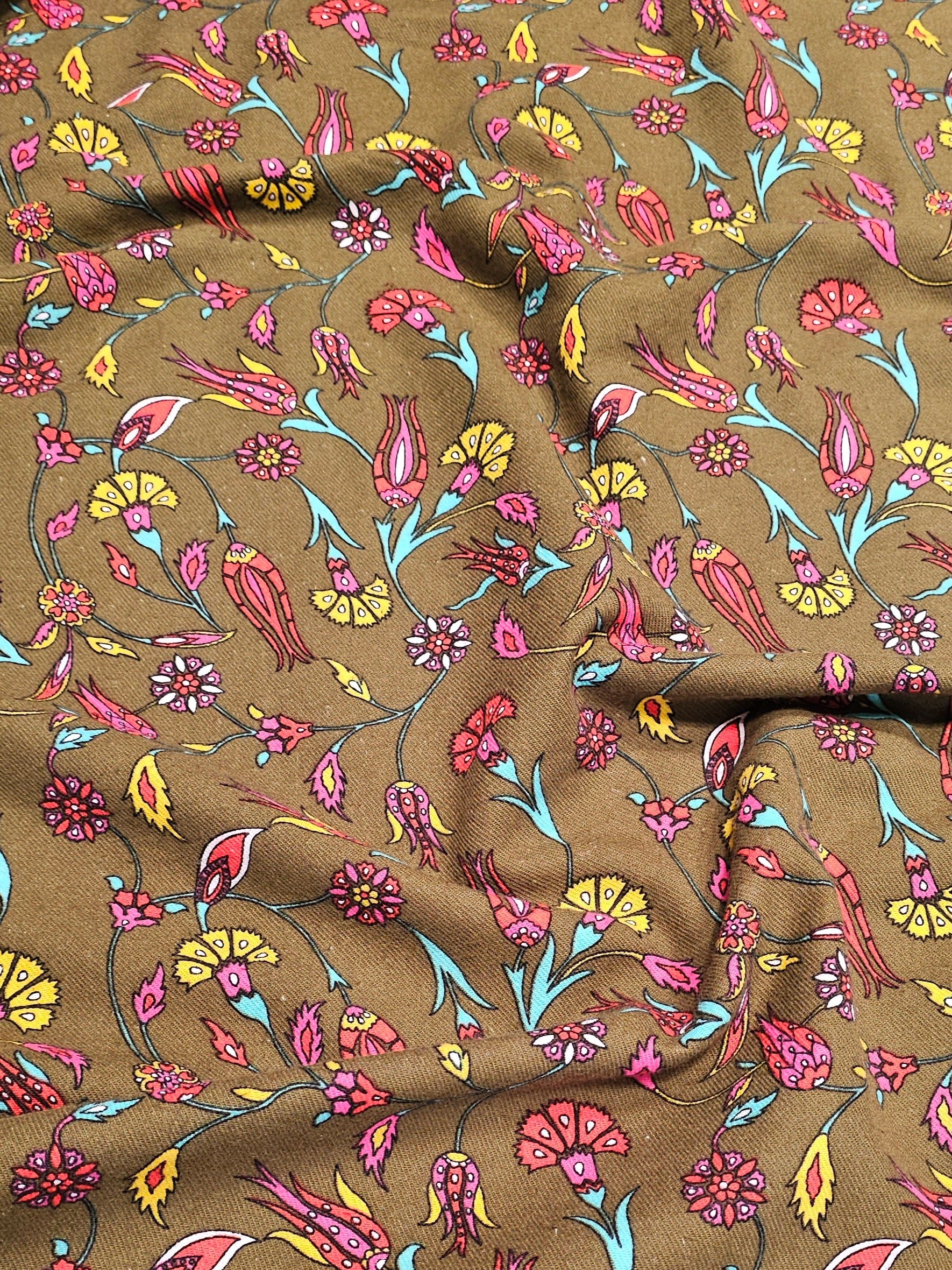 Tulip Patterned Flannel