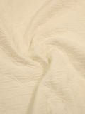 Modern Patterned Cotton Pique Fabric