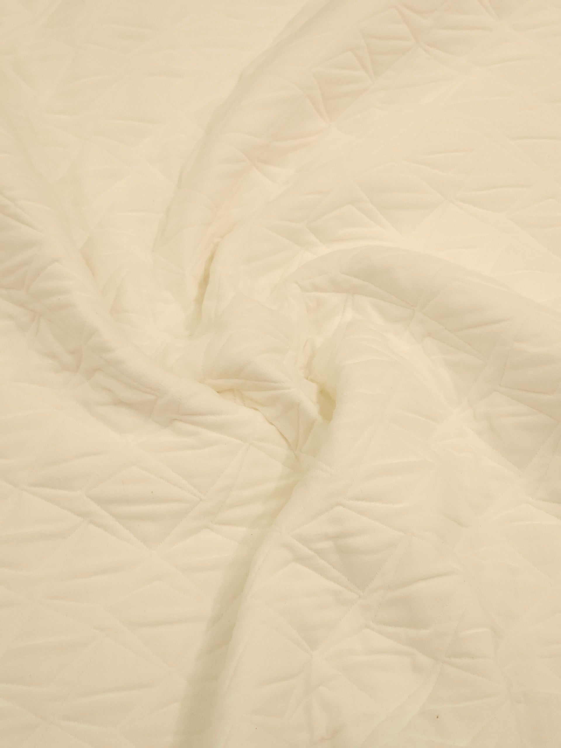 Modern Patterned Cotton Pique Fabric