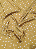 Silky Satin with Small Polka Dots