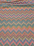 Missoni Kumaş – Geometrik Desenli, Renkli, Esnek, Bluzluk, Elbiselik | Çerçiler Kumaş