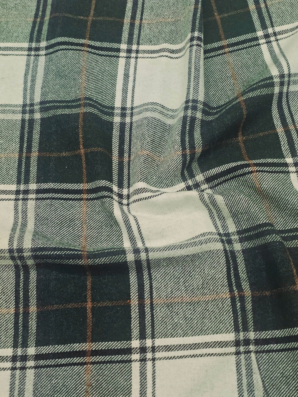 Plaid Lumberjack Shirt Fabric