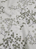 White Spring Branches Patterned Akfil