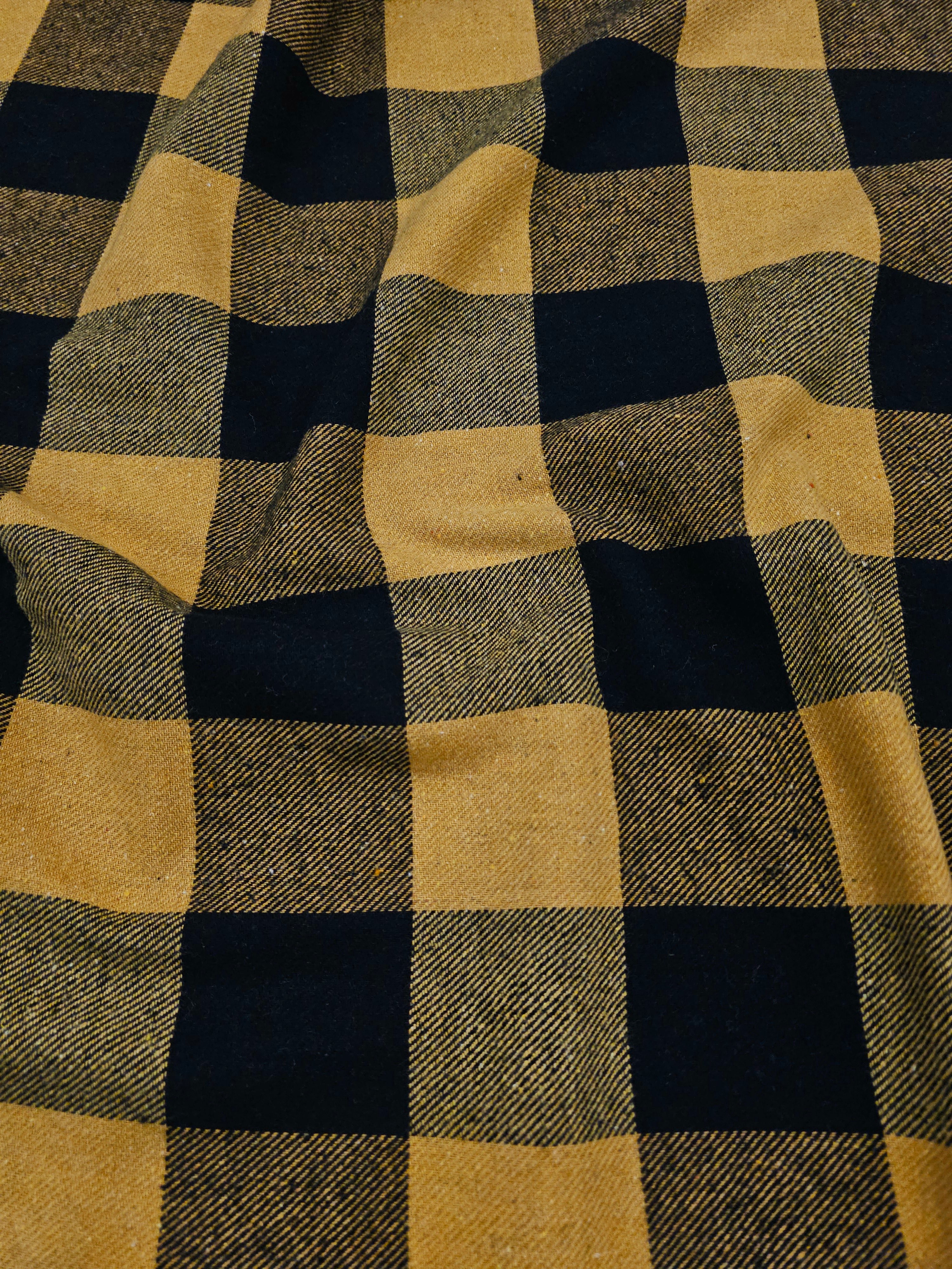 Checked Lumberjack Shirt Fabric