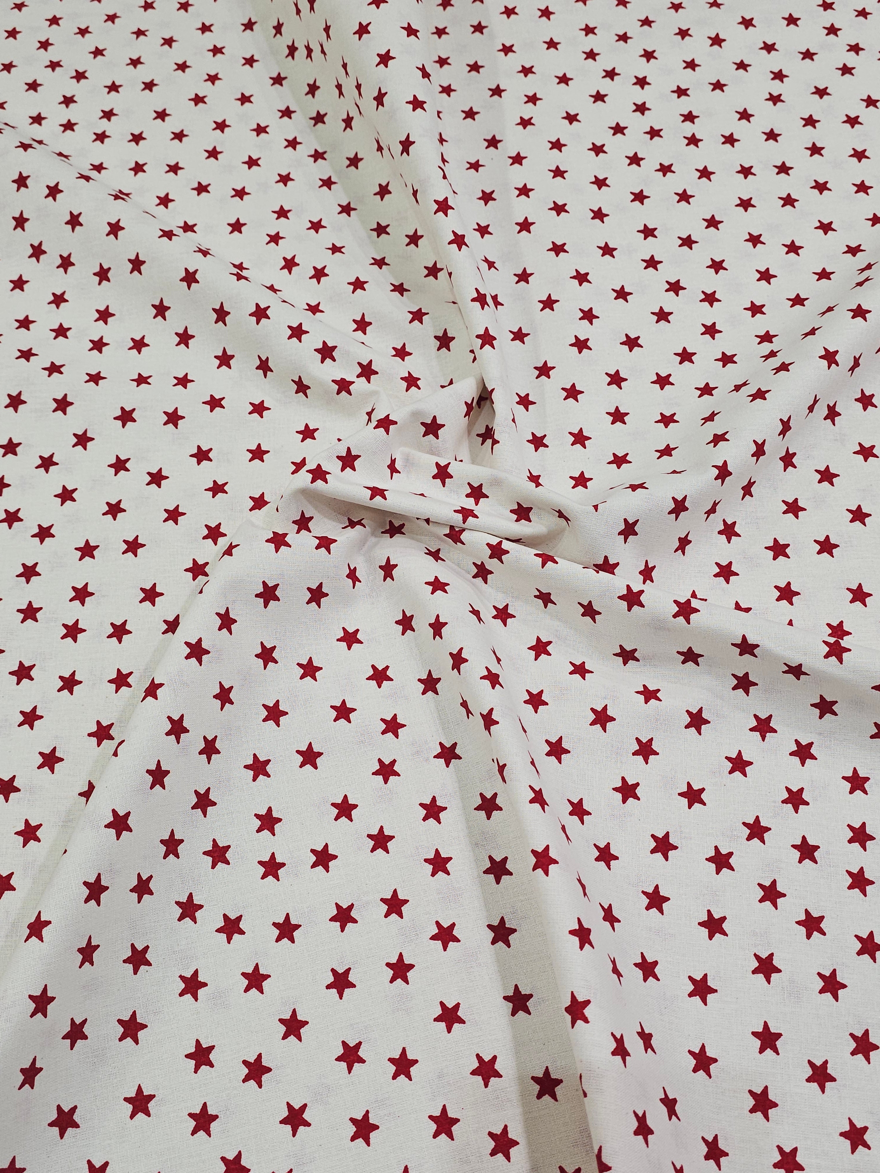5-Star Patterned Poplin