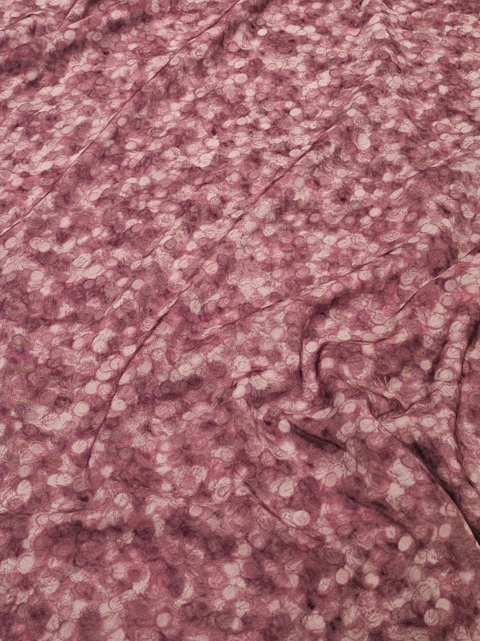 Abstract Dot Patterned Silky Viscose #1