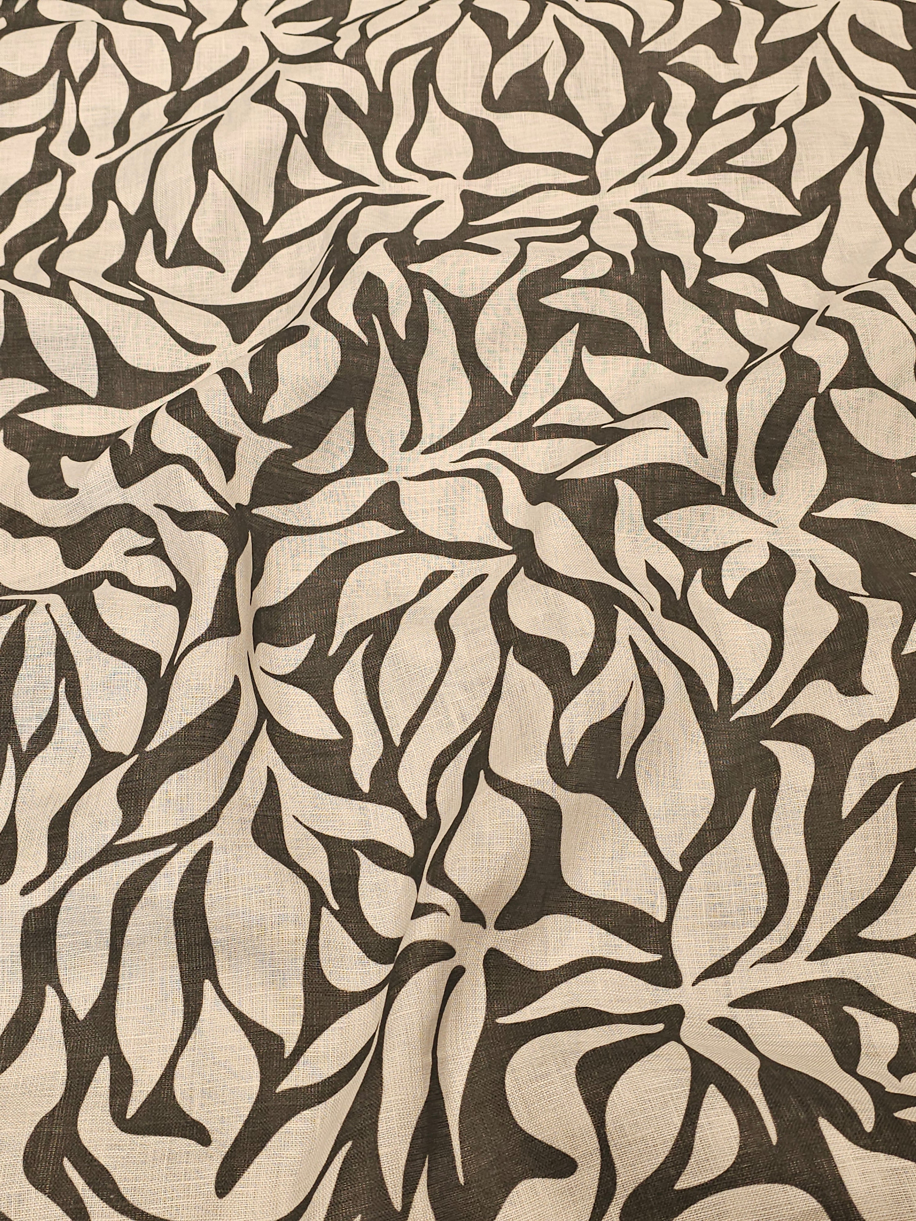 Moss Patterned Linen