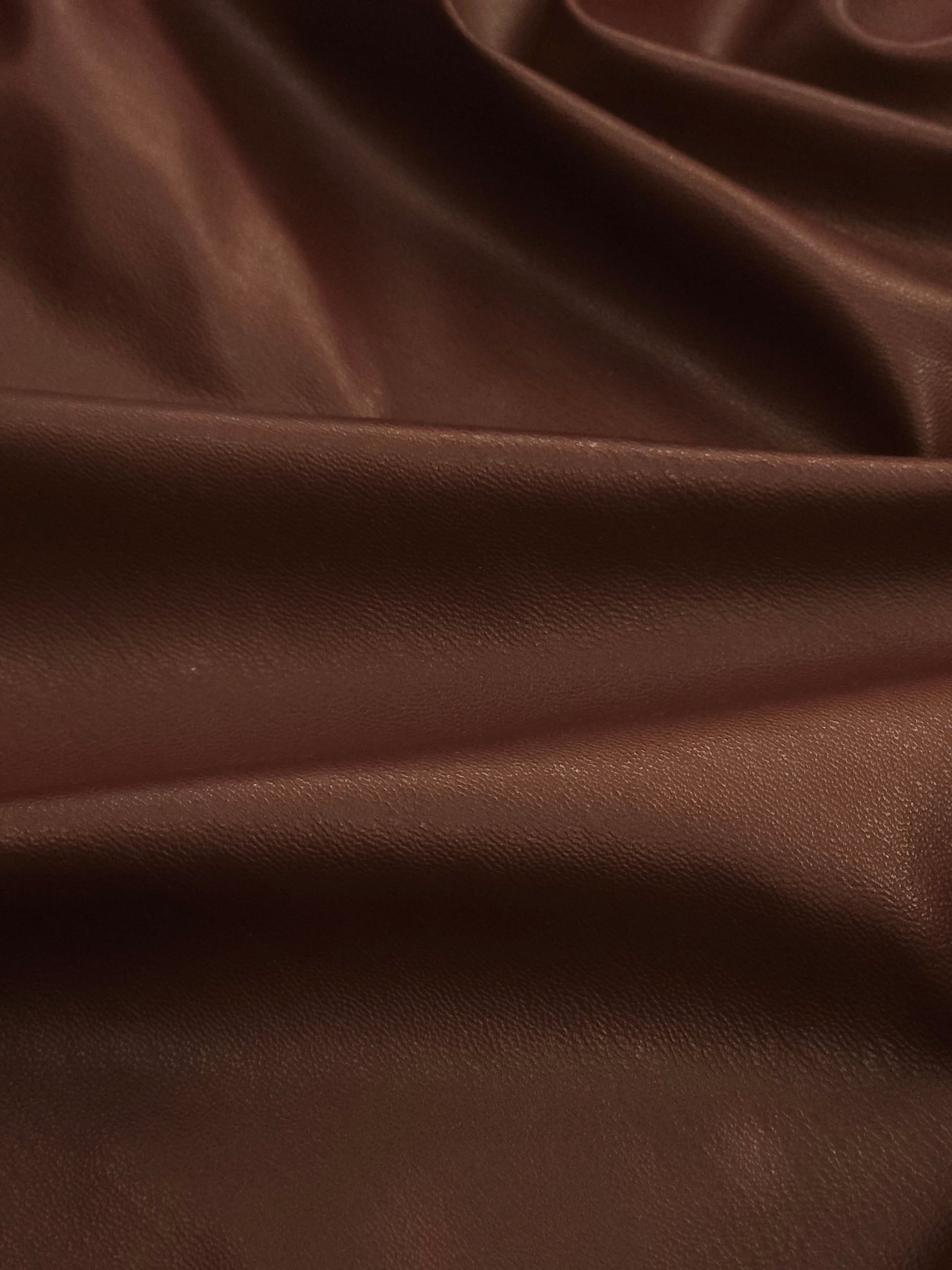 Brushed Faux Leather Fabric