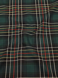 İskoç Tartan Kumaş-Yeşil