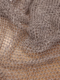 Stone Embellished Mesh Fabric