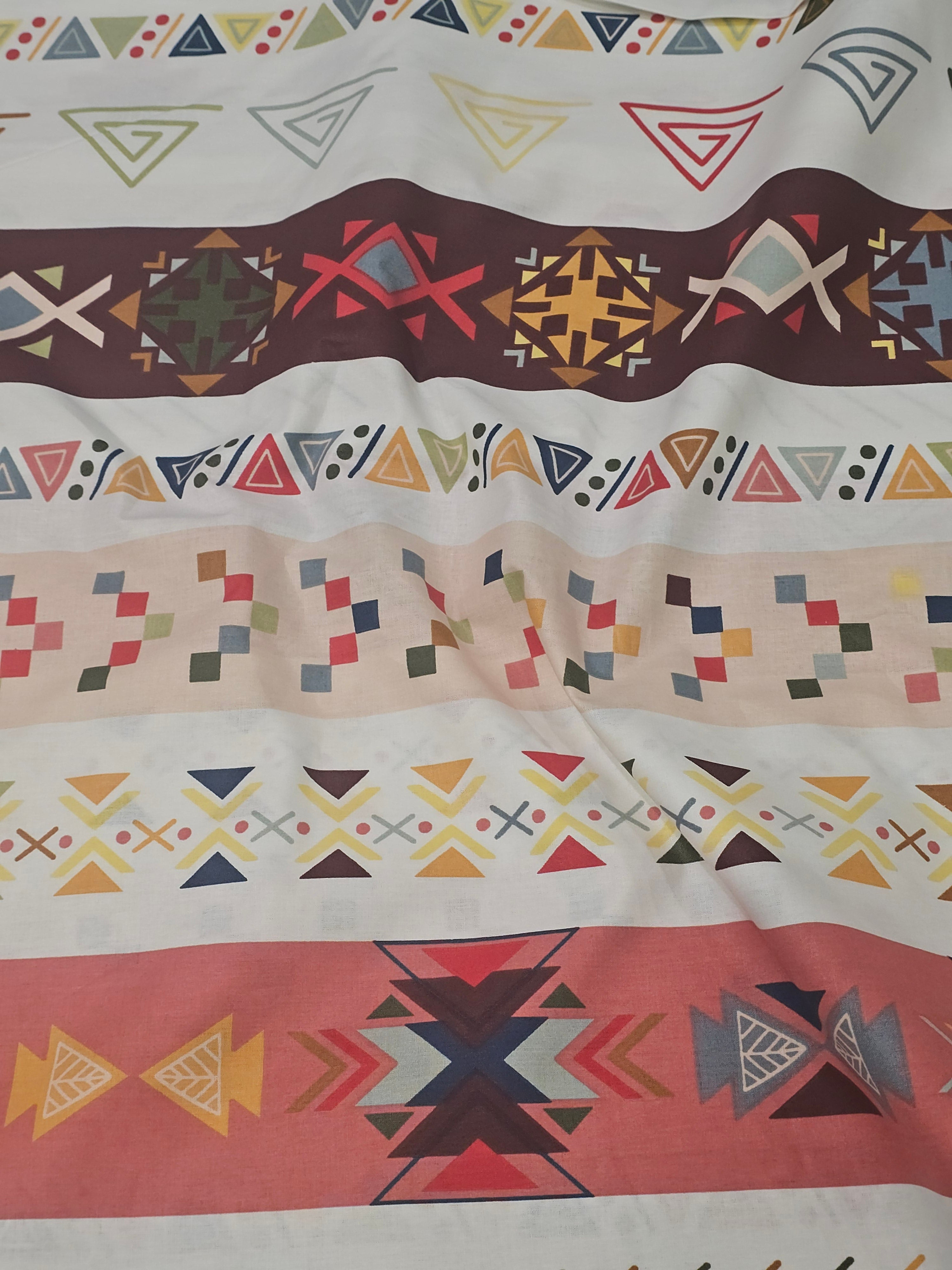 Akfil with Ethnic Patterns