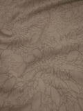Natural Patterned Chenille Piqué Fabric