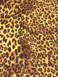 Leopar Desenli Belmondo Viskon Kumaş #2