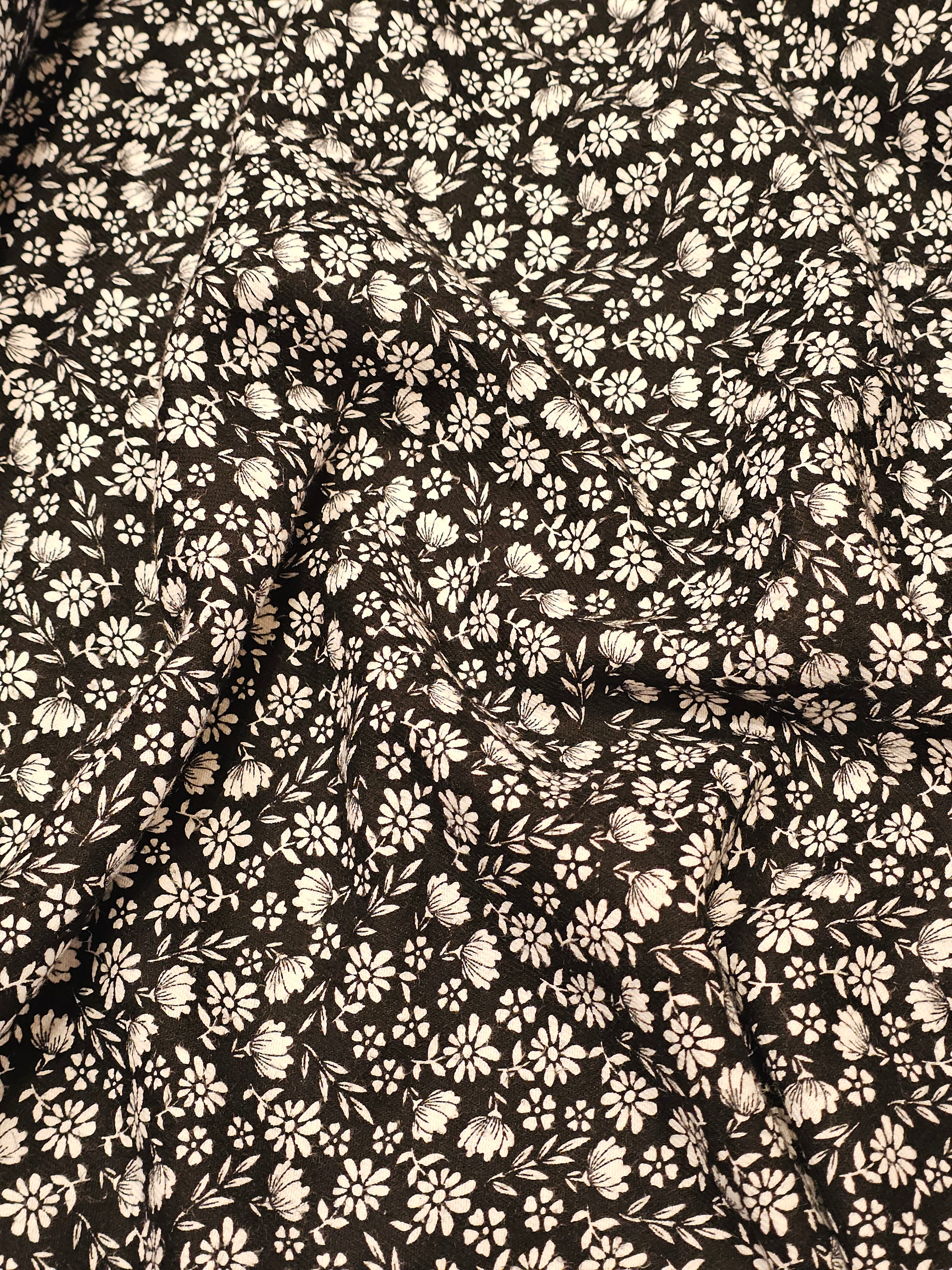 Floral Patterned Flannel