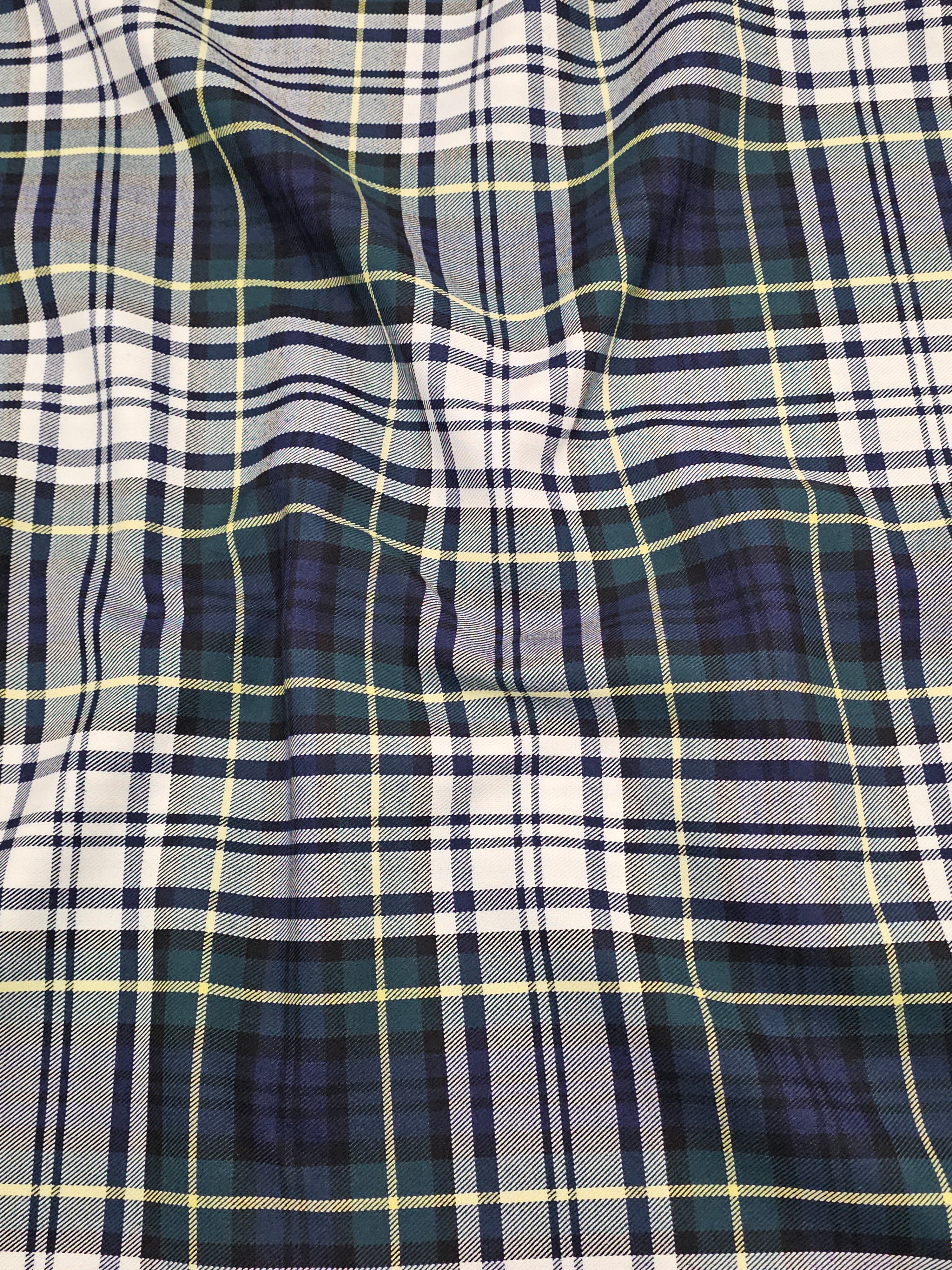 Scottish Tartan Fabric