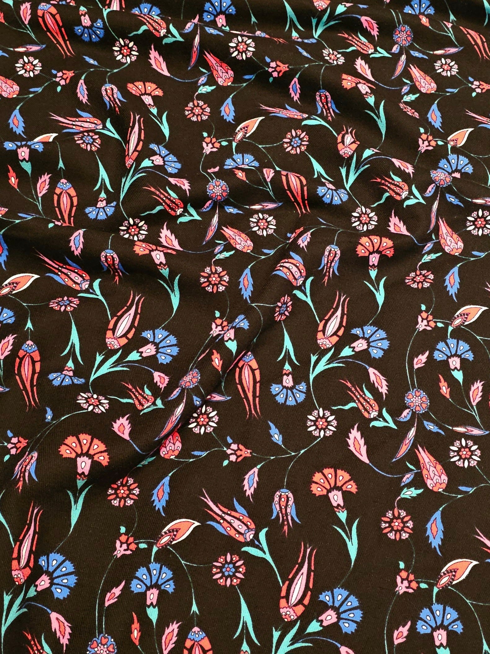 Tulip Patterned Flannel