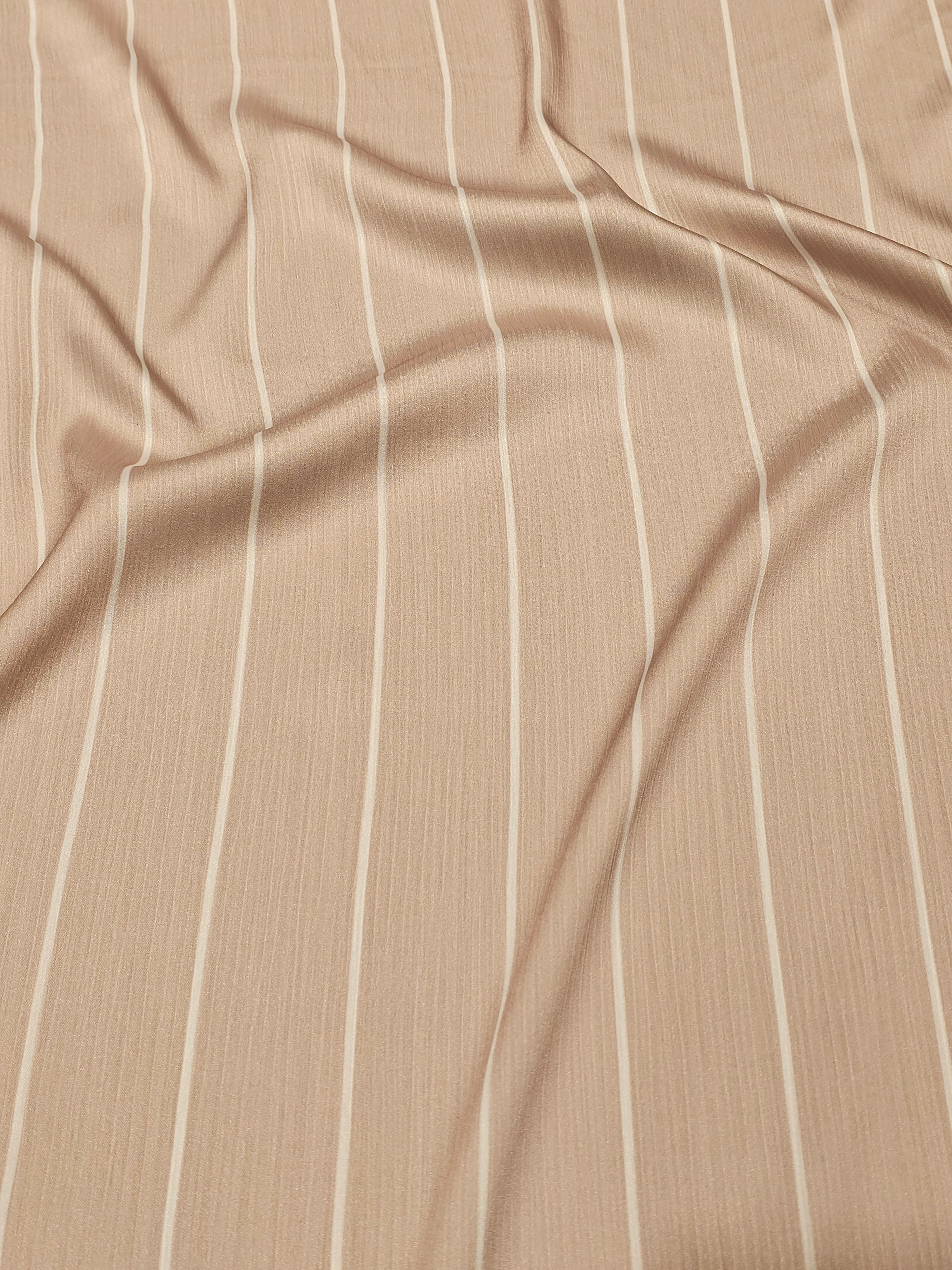 Striped Silky Yoryo Satin
