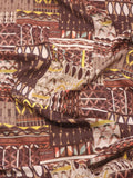 Patchwork Desenli İpeksi Viskon Kumaş