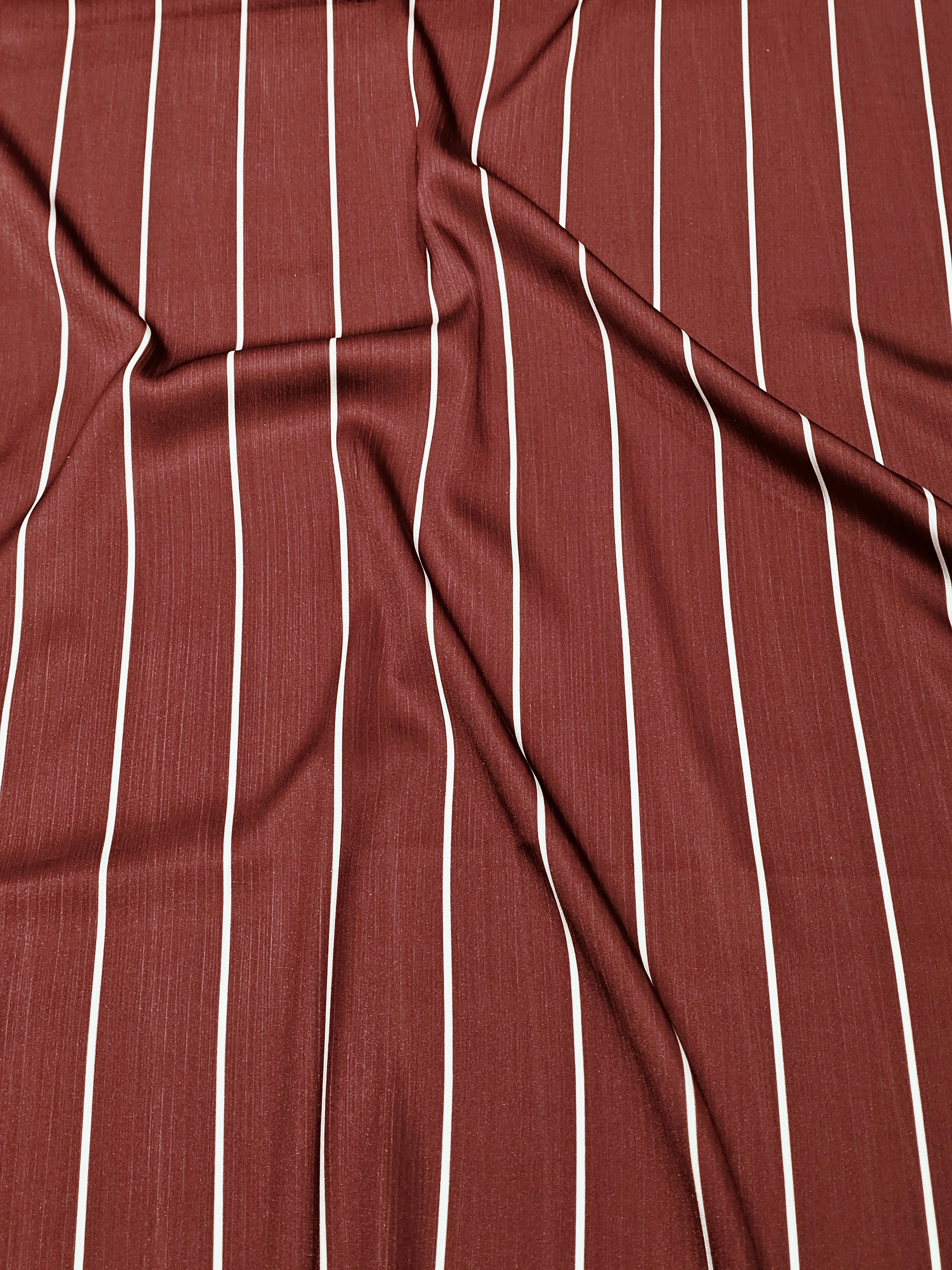 Striped Silky Yoryo Satin