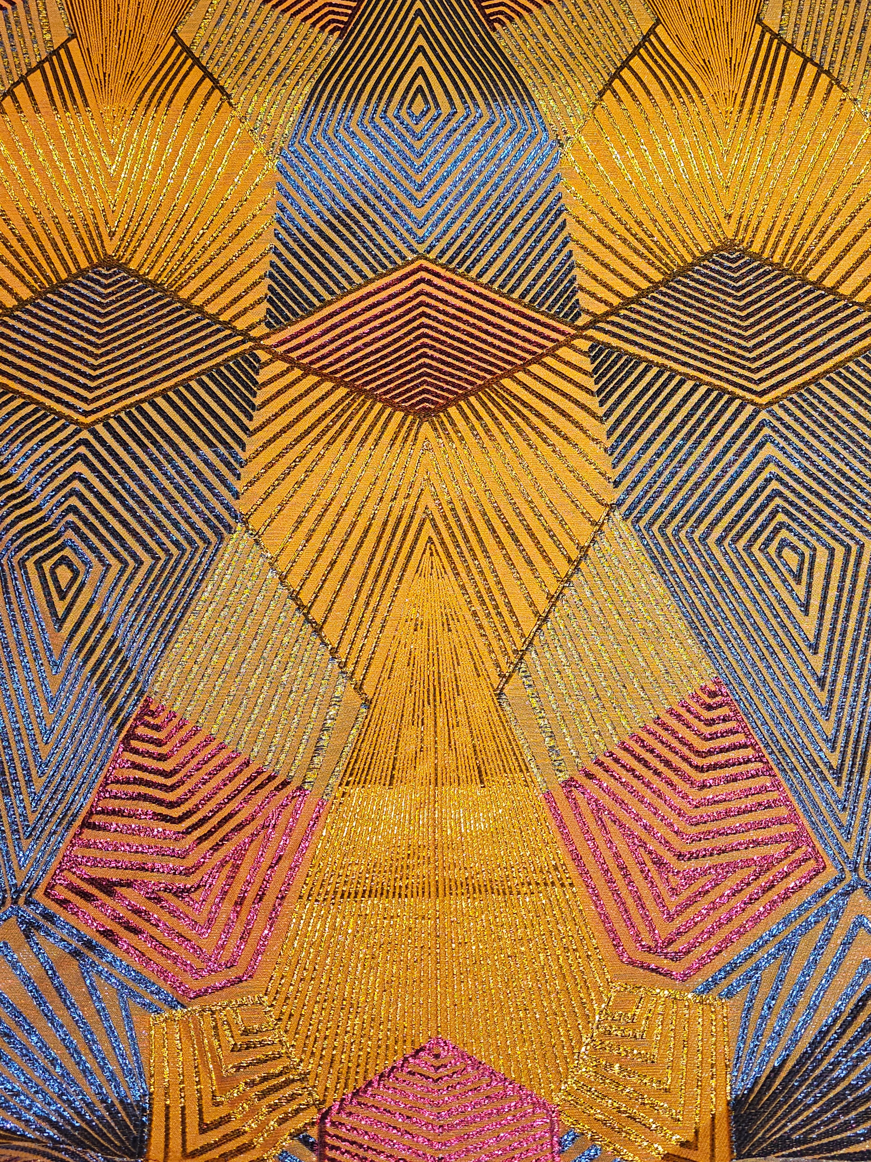 Geometric Pattern Brocade