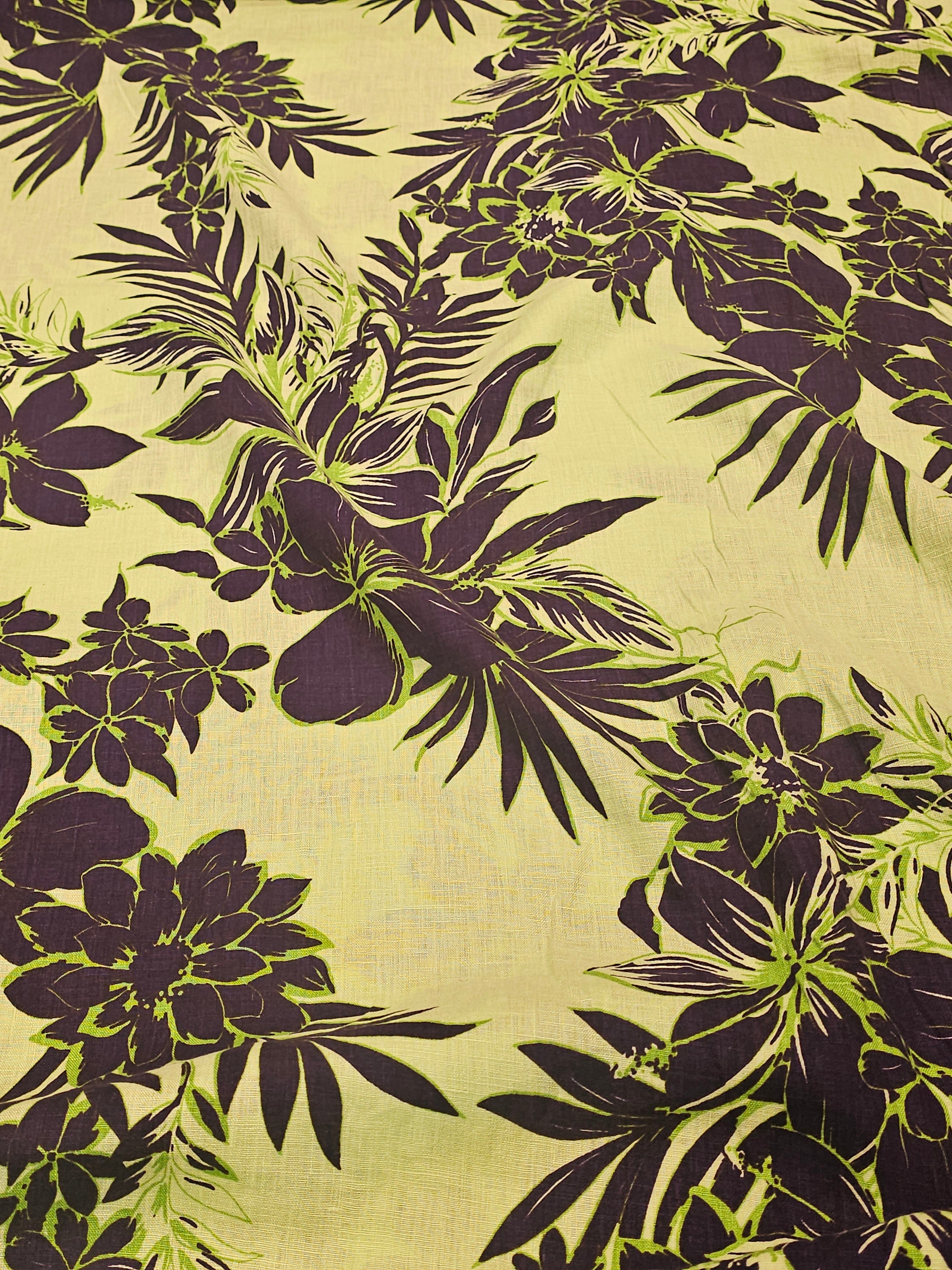 Floral Patterned Linen