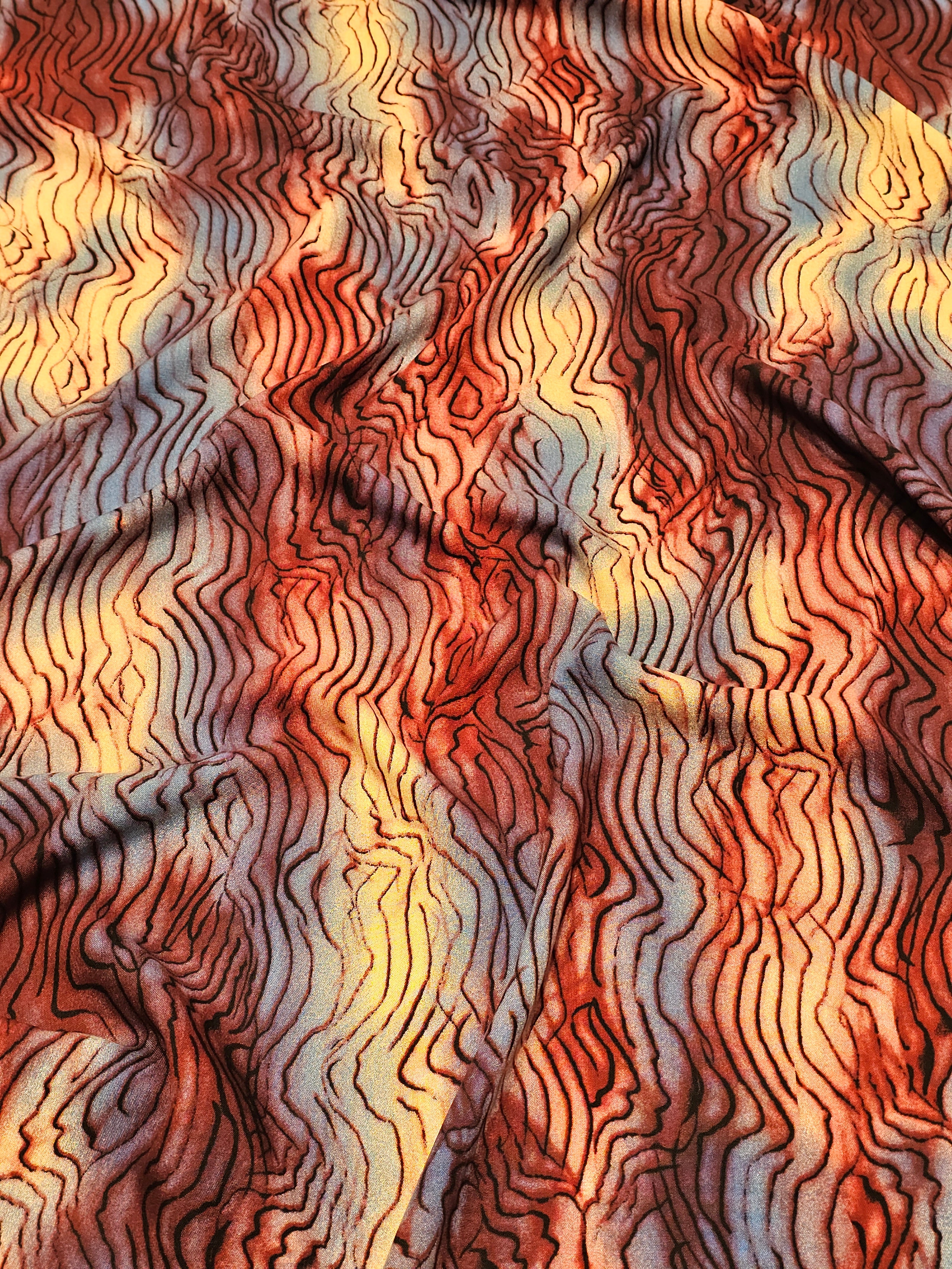 Summer Breeze Patterned Belmondo Viscose