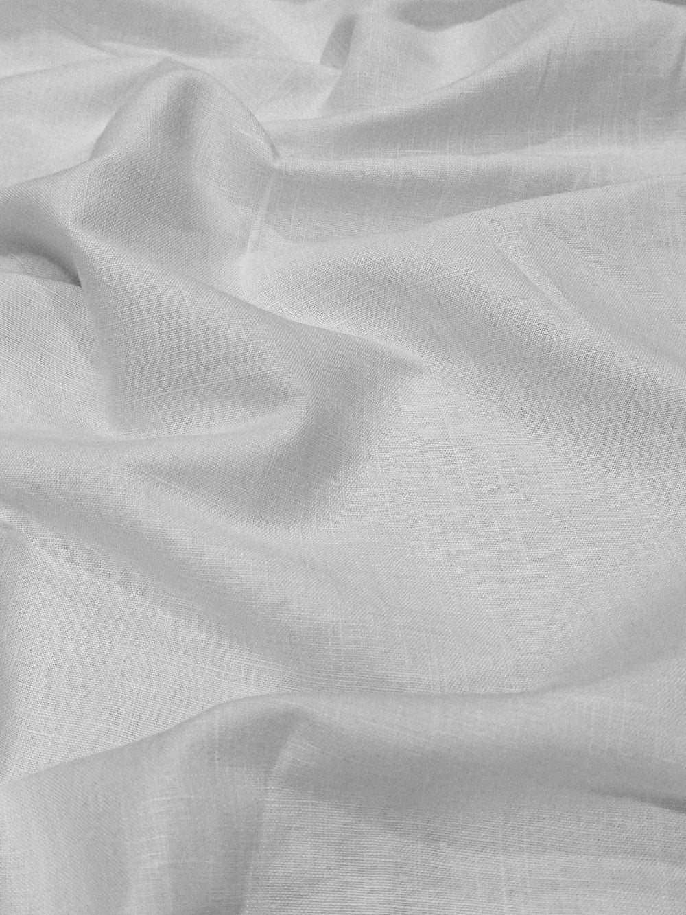 Keten Kumaş – Düz Renk, Orta Dökümlü, Doğal Dokulu, Elbiselik, Pantolonluk | Çerçiler Kumaş