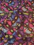 Botanical Pattern Silky Chiffon Fabric