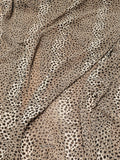Silky Chiffon with Cheetah Pattern