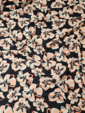 Floral Patterned Jersey Fabric