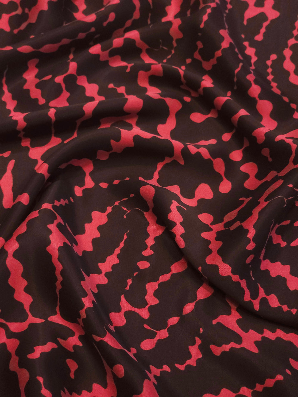 İpeker Cupro Fabric with Teardrop Pattern