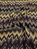 Işıltılı Missoni Desenli Triko Kumaş