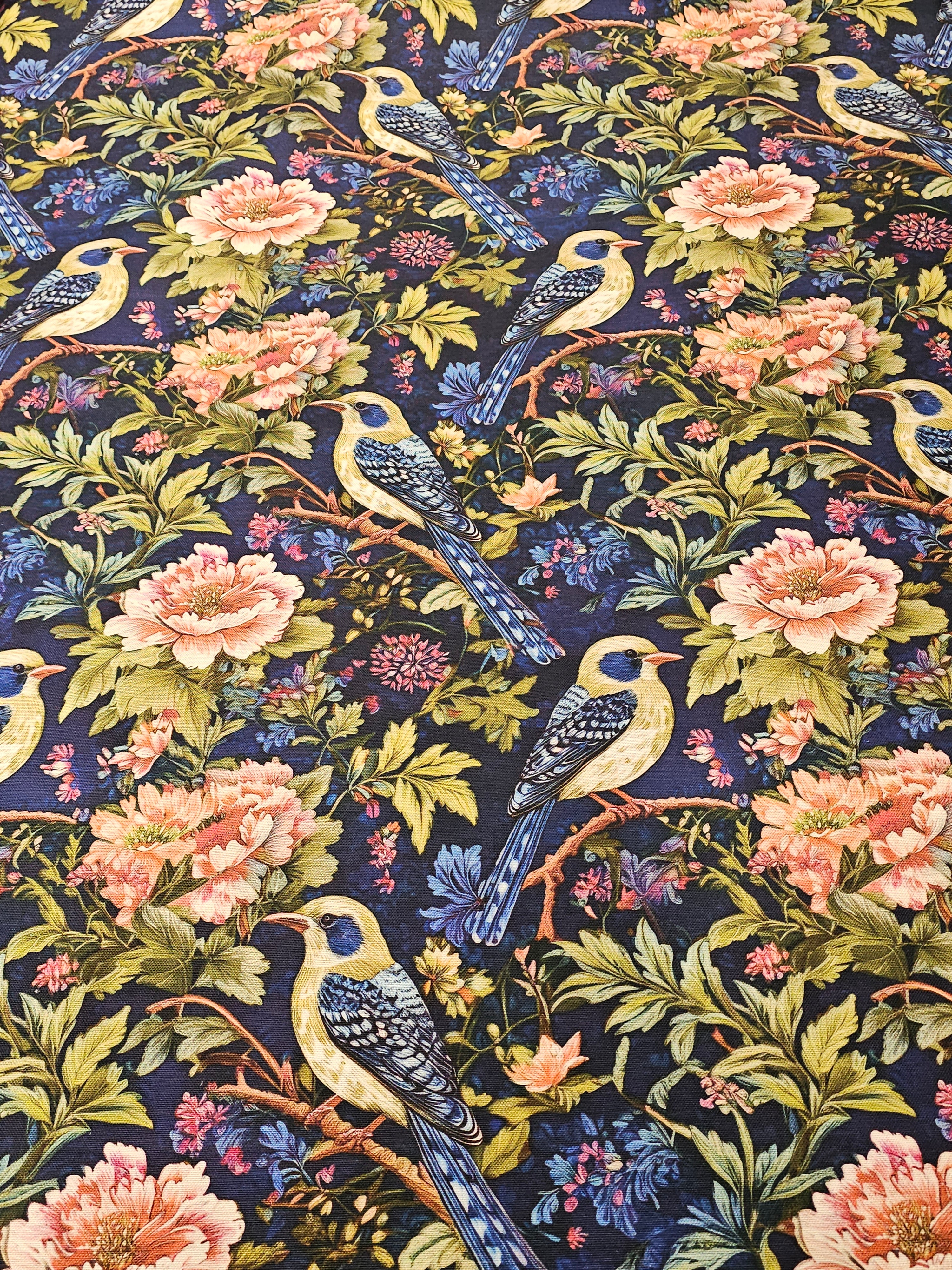 Bird Pattern Duck Fabric