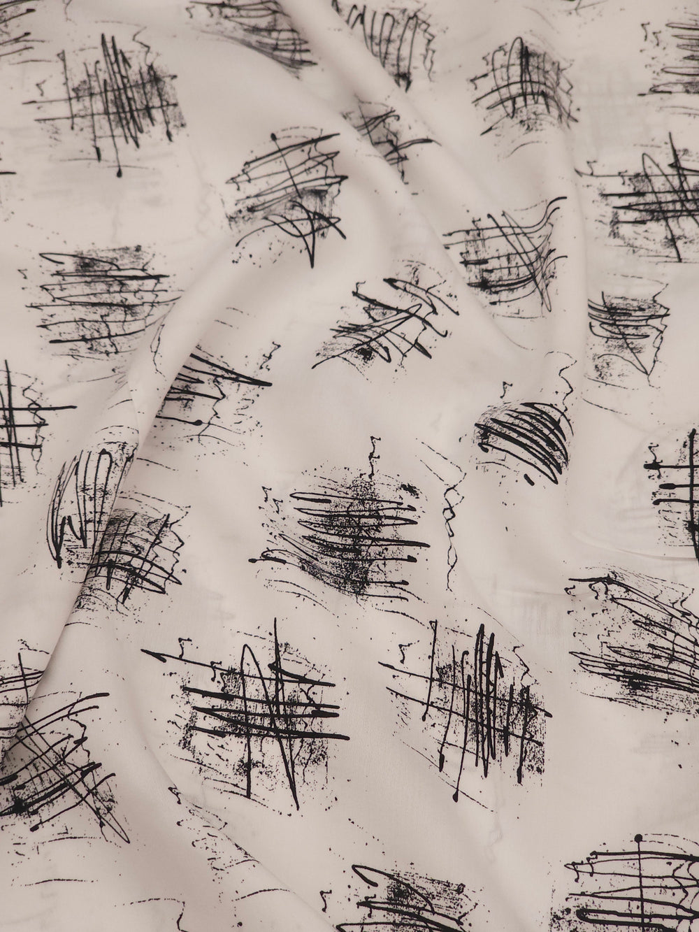 Signature Patterned Viscose Fabric