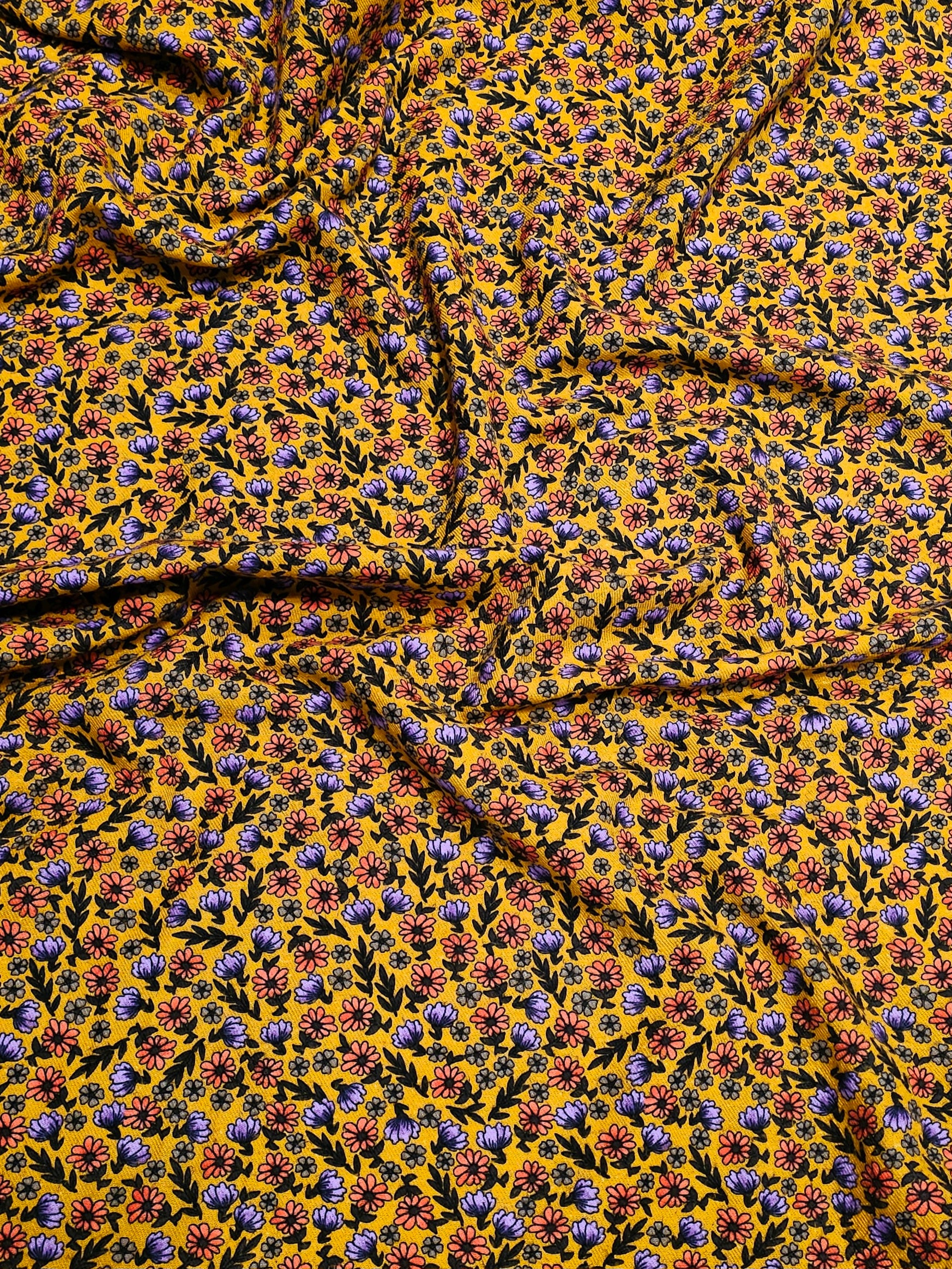 Floral Patterned Flannel