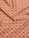 Saten Kumaş – Geometrik Desenli, Parlak, Pürüzsüz, Elbiselik, Bluzluk, Gömleklik | Çerçiler Kumaş
